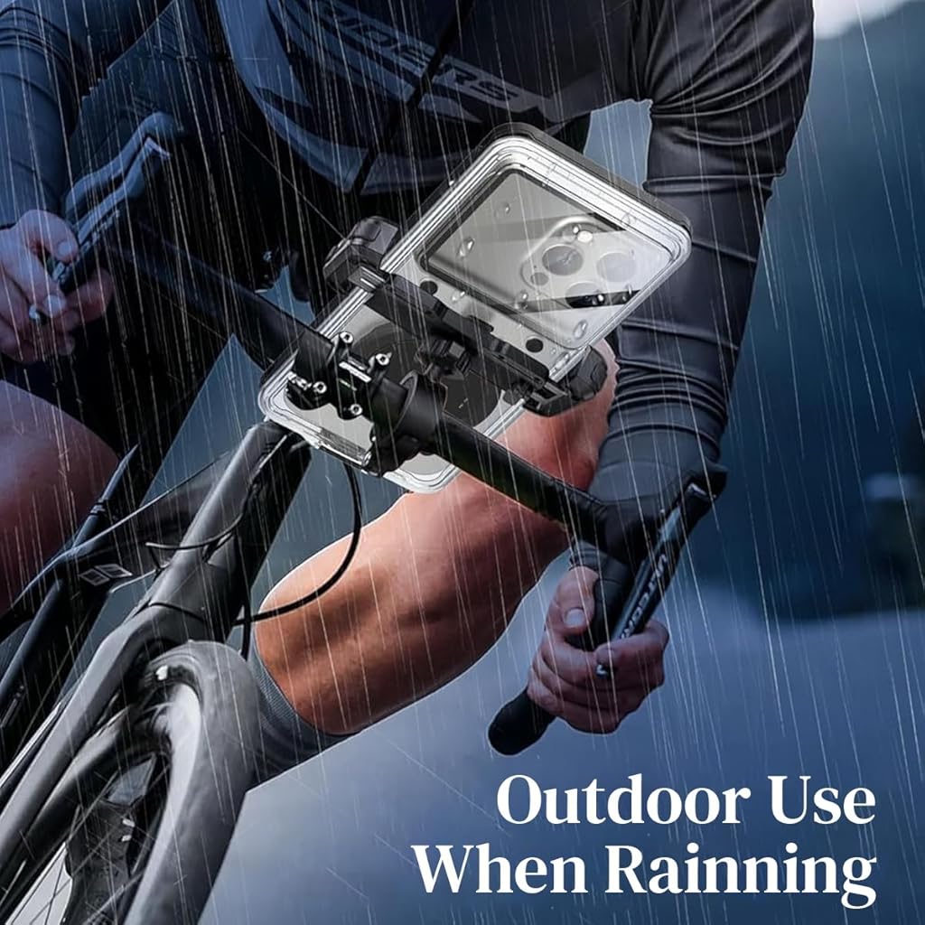 ZORBES Phone Case IP68 Self-Check Waterproof Phone Case with Clear Camera Window & Touch Screen Support Underwater Photography Universal Snorkeling Phone Cover Case for 4-7 Inches Phone ZORBES Phone Case IP68 Self-Check Waterproof Phone Case with Clear Camera Window & Touch Screen Support Underwater Photography Universal Snorkeling Phone Cover Case for 4-7 Inches Phone